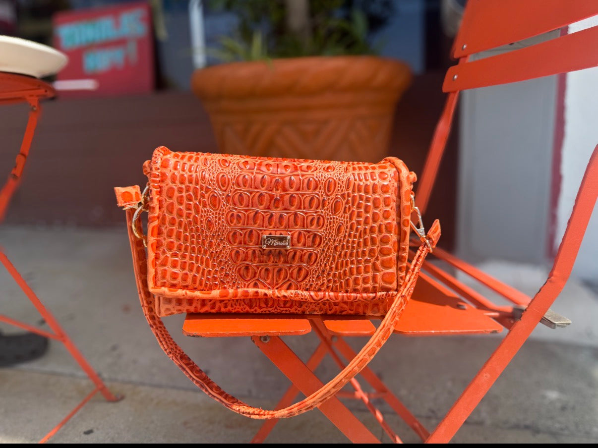 Orange Bridgette Bag